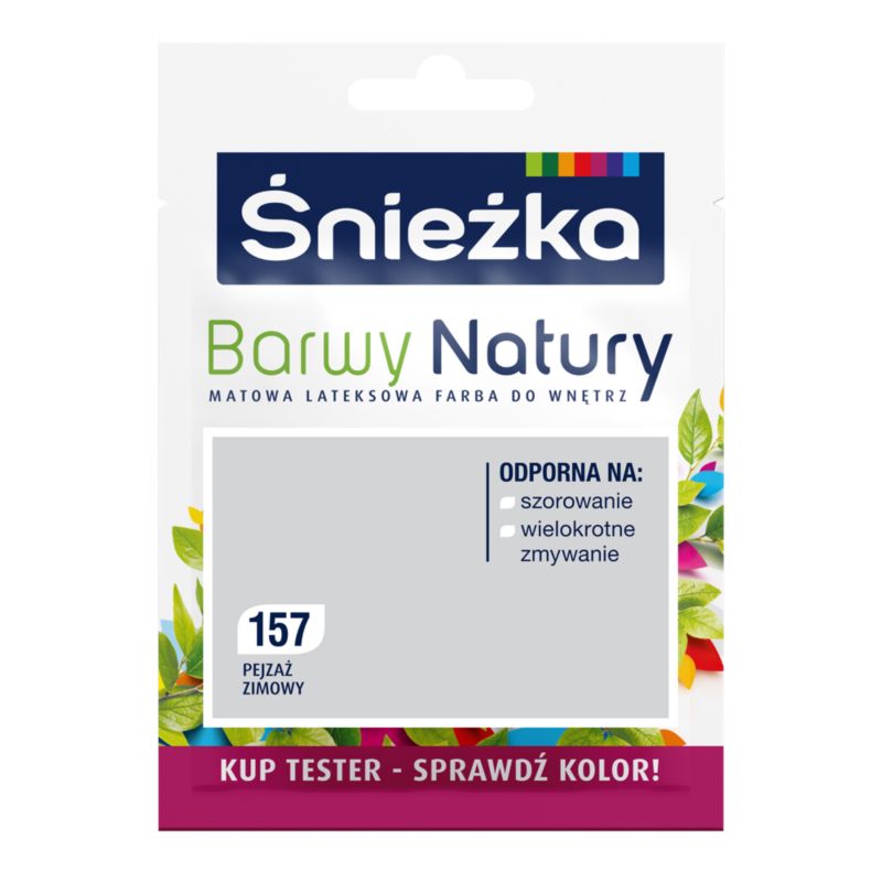 Tester farby Śnieżka Barwy Natury pejzaż zimowy 25 ml