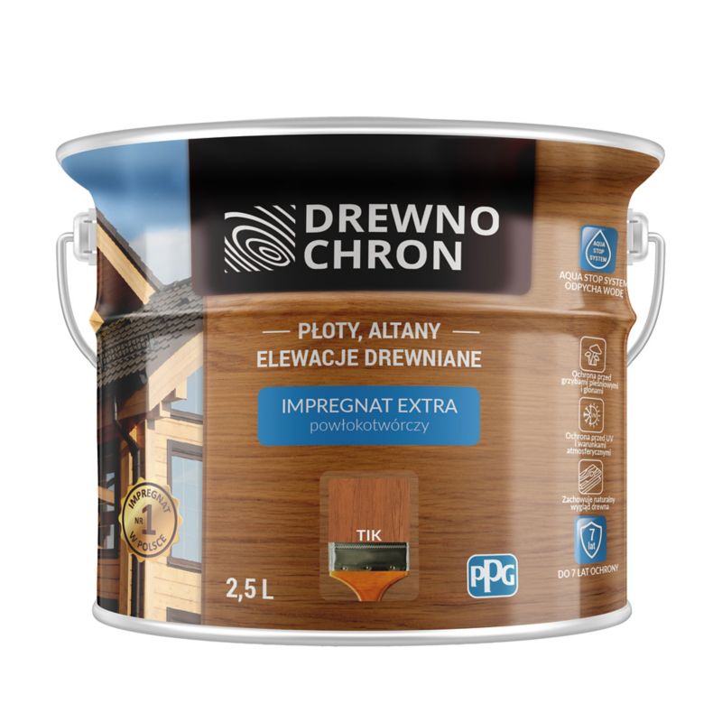 Impregnat Drewnochron Extra Powłokotwórczy tik 2,5 l