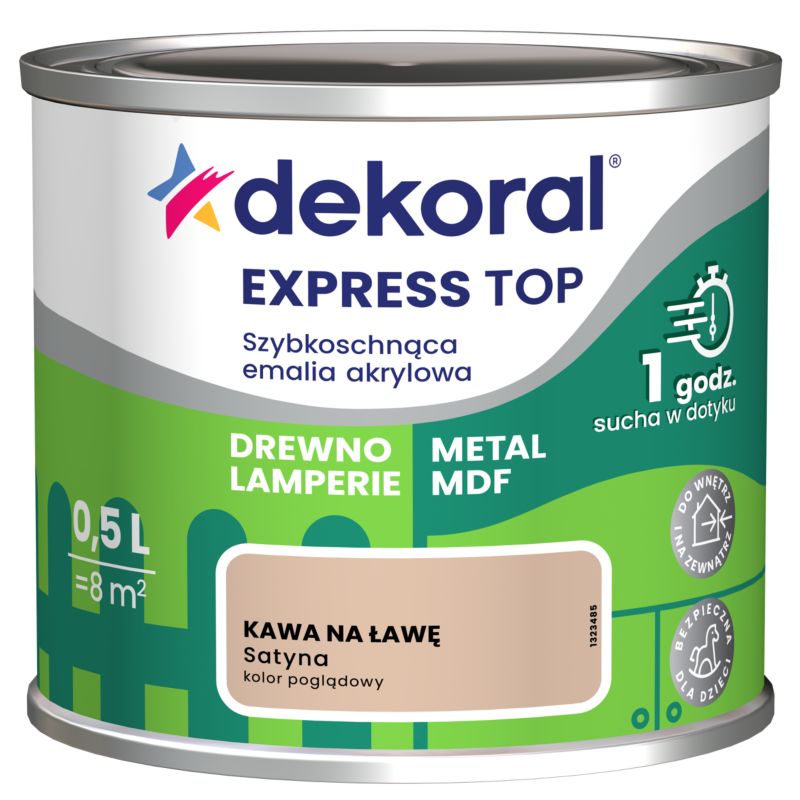 Emalia Do dzieła Dekoral kawa na ławę 0,5 l