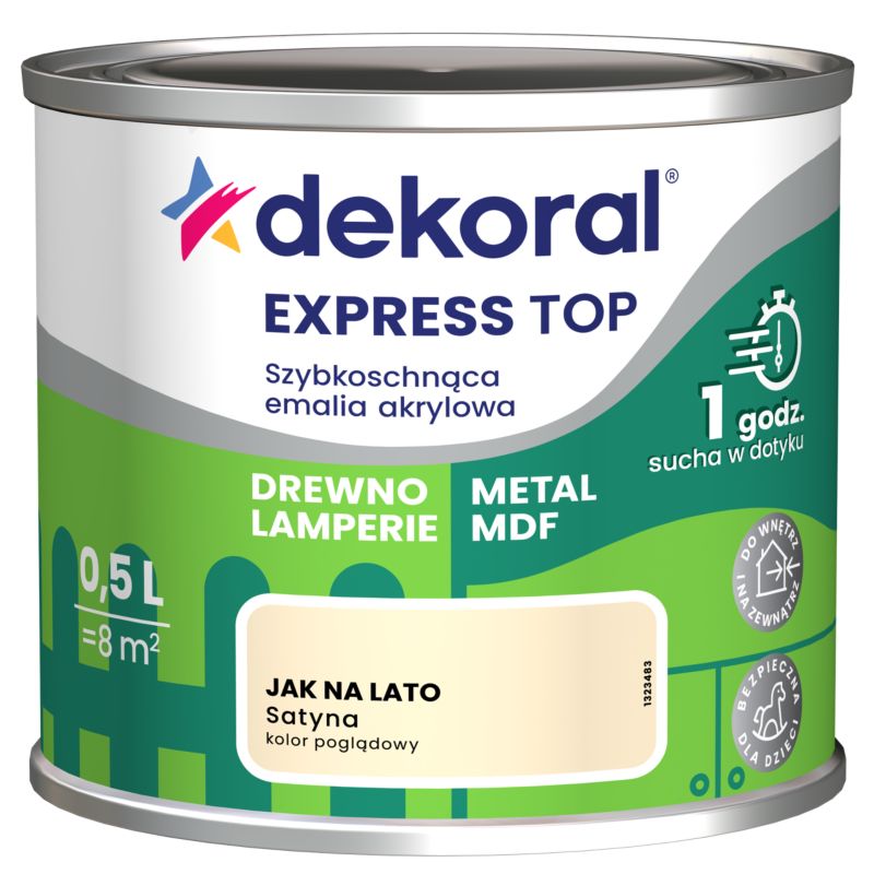Emalia Do dzieła Dekoral jak na lato 0,5 l