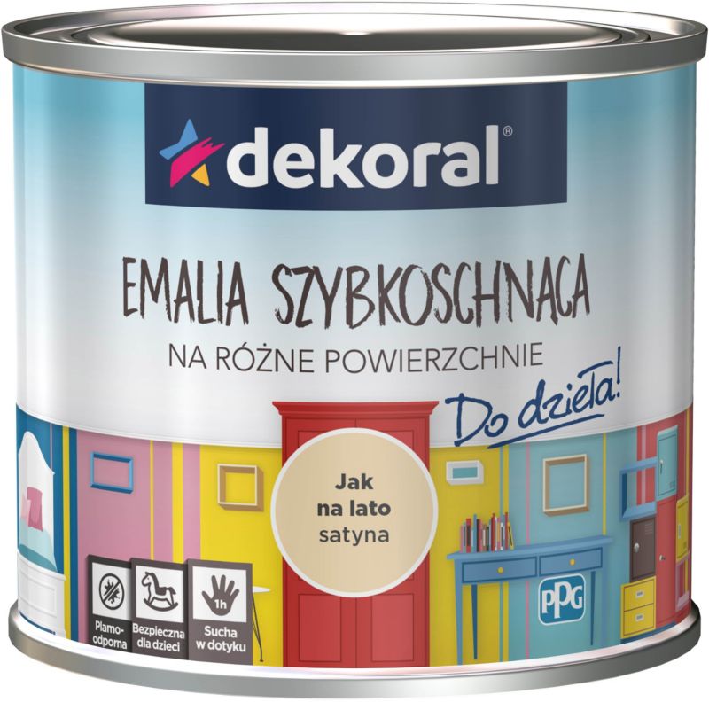 Emalia Do dzieła Dekoral jak na lato 0,5 l