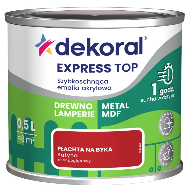 Emalia Do dzieła Dekoral płachta na byka 0,5 l