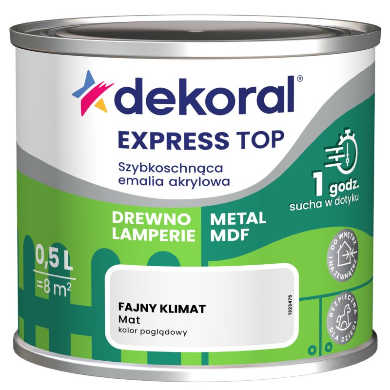 Emalia Do dzieła Dekoral fajny klimat mat 0,5 l