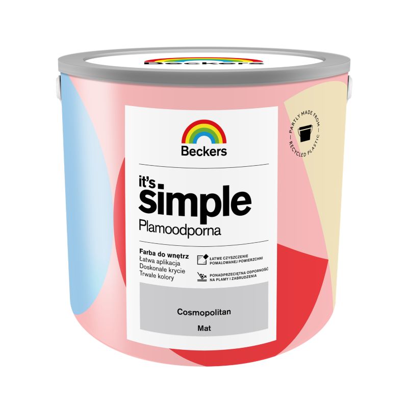 Farba kolorowa Beckers It's Simple cosmopolitan 2,5 l