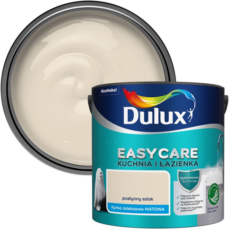 Farba Dulux EasyCare Kuchnia i Łazienka pustynny szlak 2,5 l