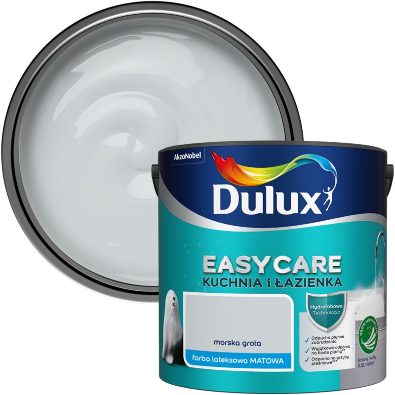 Farba Dulux EasyCare Kuchnia i Łazienka morska grota 2,5 l