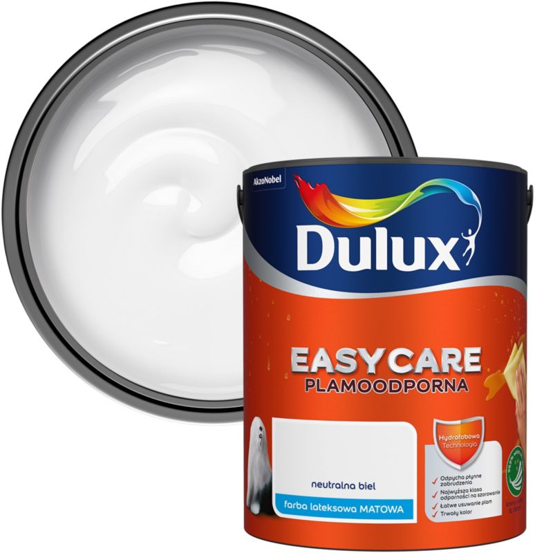 Farba Dulux EasyCare neutralna biel 5 l