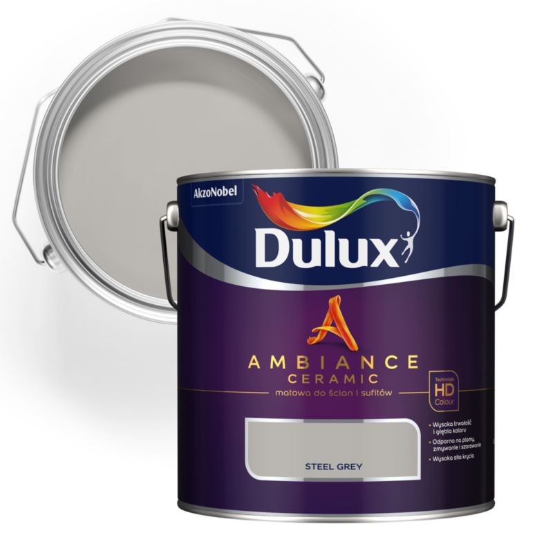 Farba Dulux Ambiance steel grey 2,5 l