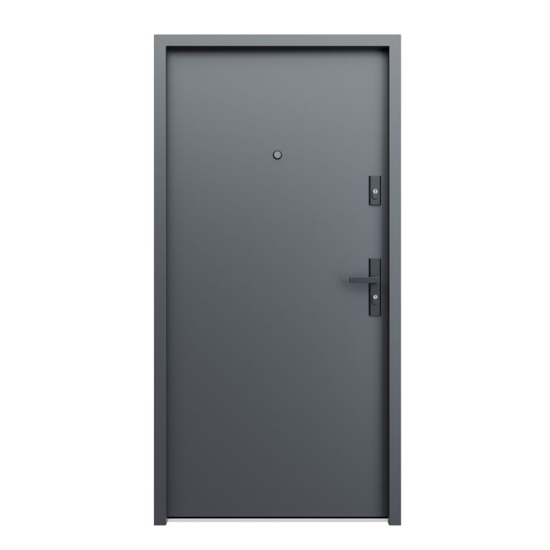 Drzwi Zew.fortis Rc3 44Db Antracyt 80P