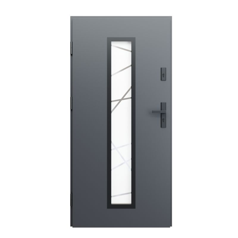 Drzwi zewnętrzne DIDORS Carbon 90 lewe antracyt