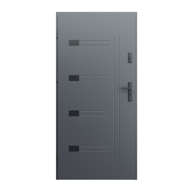Drzwi zewnętrzne DIDORS Prado 80 lewe antracyt