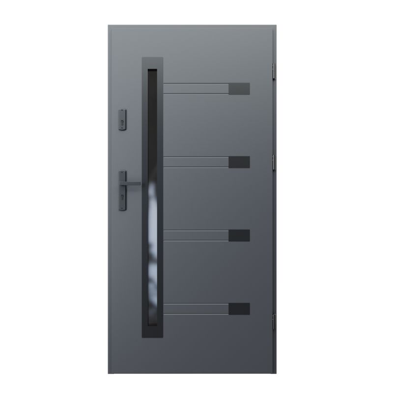 Drzwi zewnętrzne DIDORS Zitron 80 prawe antracyt