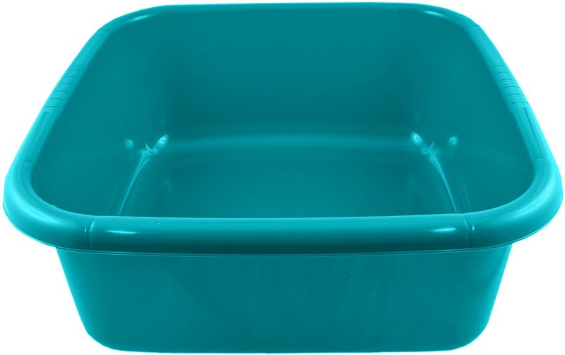 Miska kwadratowa Kaja 36 c 36 cm 12 l niebieska