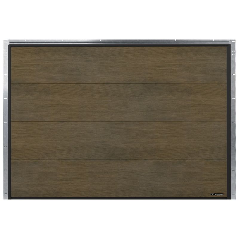 Brama Wiśniowski Nobla SNP A 2500 x 2125 Woodec Oak Toffee