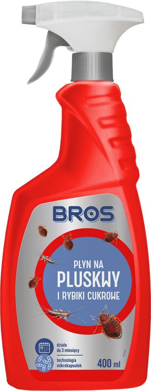 Płyn na pluskwy i rybiki cukrowe Bros 400 ml