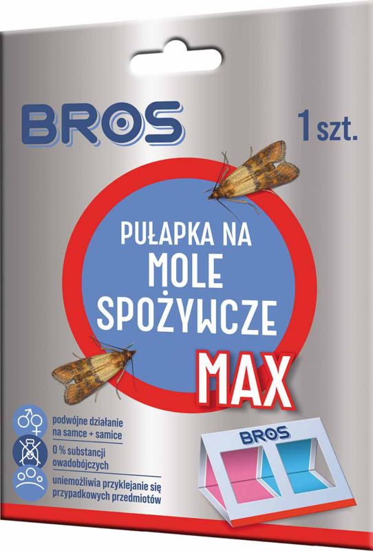 Pułapka na mole spożywcze Bros MAX FSC mix