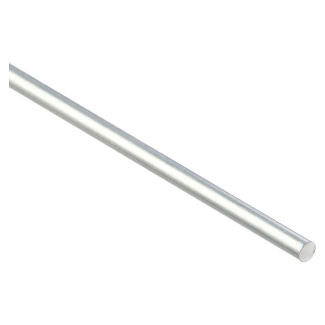 Sztanga okrągła Cezar 5 mm 1 m aluminium naturalne