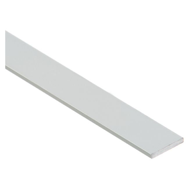 Sztanga płaska Cezar 15 x 2 mm 2,6 m aluminium srebrne