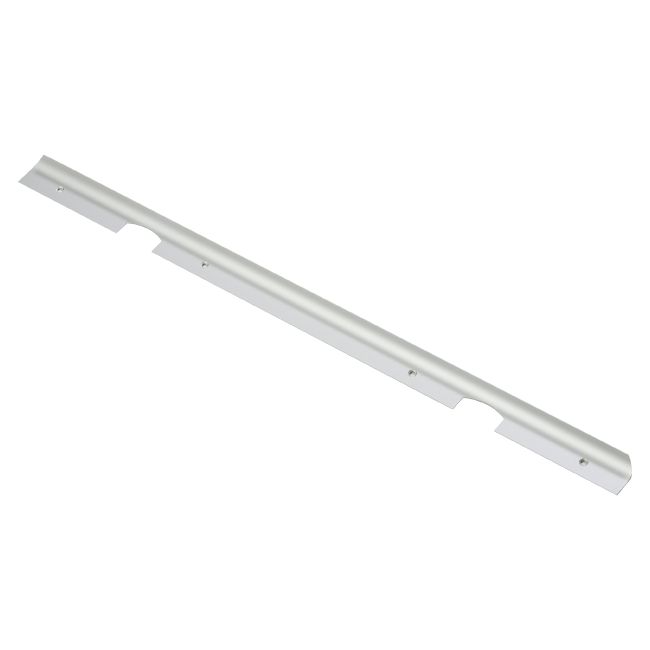 Listwa kątowa do blatów Cezar aluminiowa 28 x 625 mm srebrna