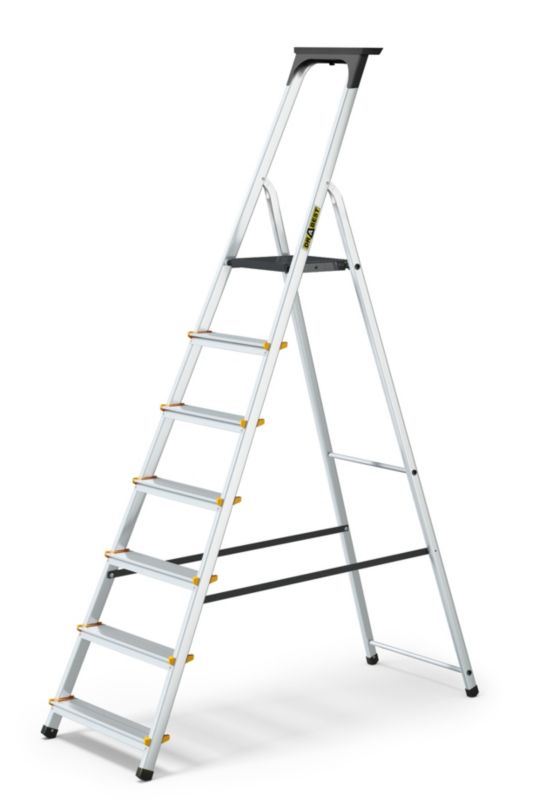 Drabina aluminiowa Drabest 7-stopniowa 150 kg