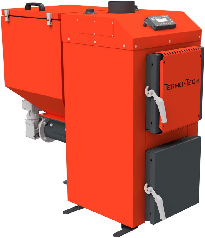 Kocioł stałopalny C.O. Termo-Tech Eco Logic 5 klasa 12 kW prawy