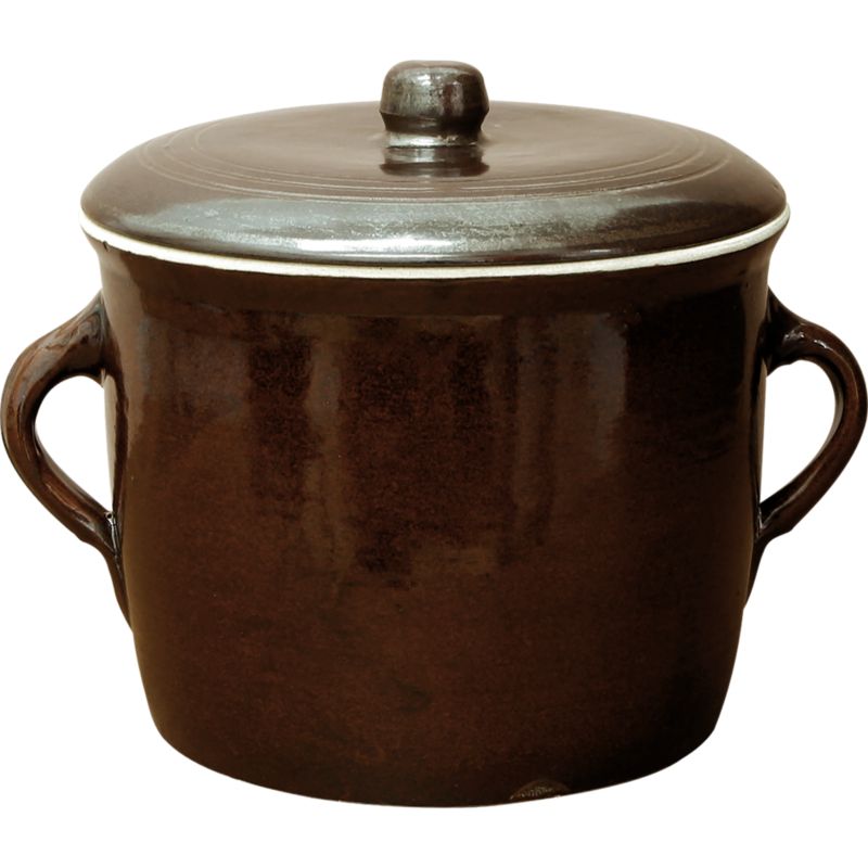 Kamionka - garnek prosty z pokrywką 5 l