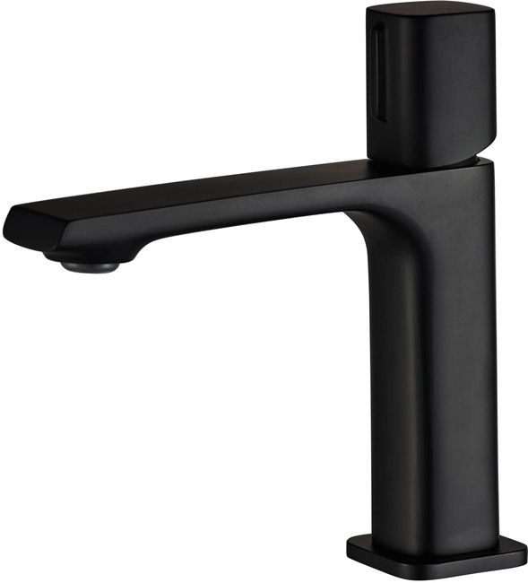 Bateria umywalkowa Ranto czarny mat