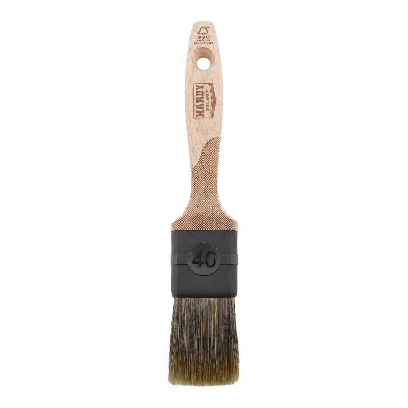 Pędzel płaski Hardy Select 40 x 18 mm