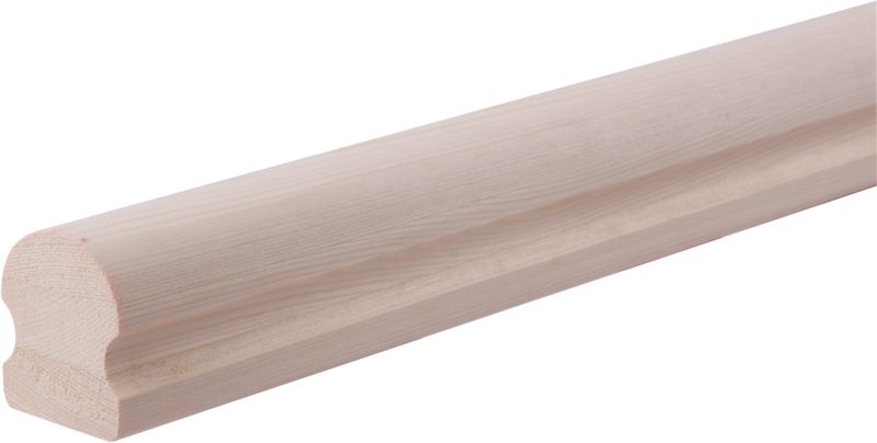 Poręcz sosnowa Kornik 50 x 60 x 1500 mm