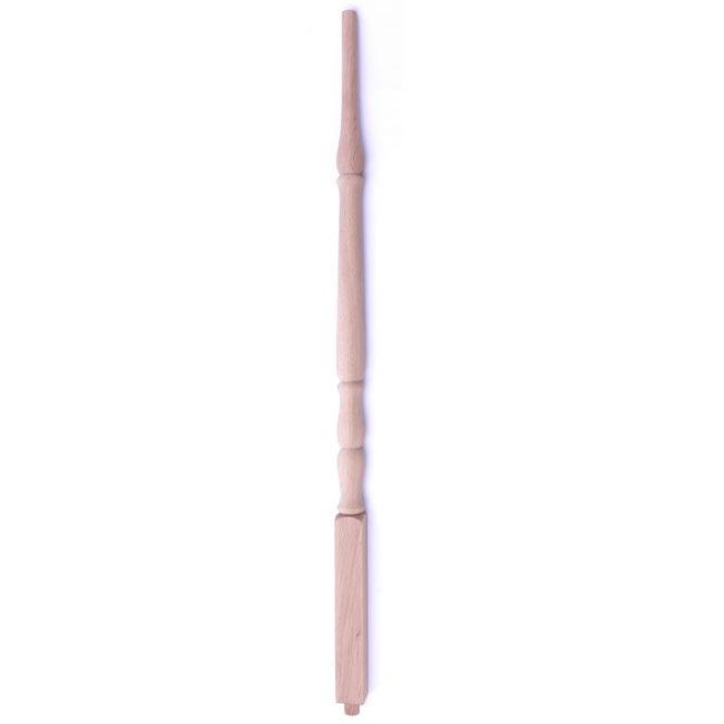 Tralka dębowa Kornik wzór nr 7 38 x 38 x 930 mm