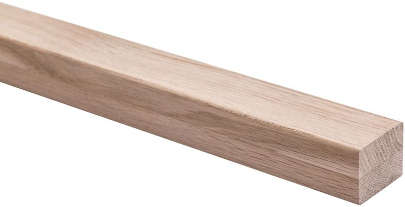 Poręcz dębowa Kornik 37 x 47 x 2700 mm