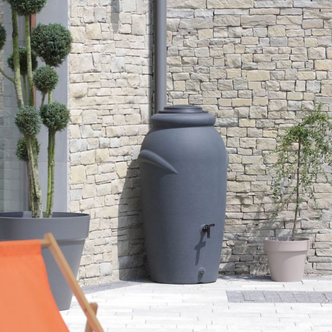 Zbiornik na deszczówkę Prosperplast Aquacan 210 l antracyt