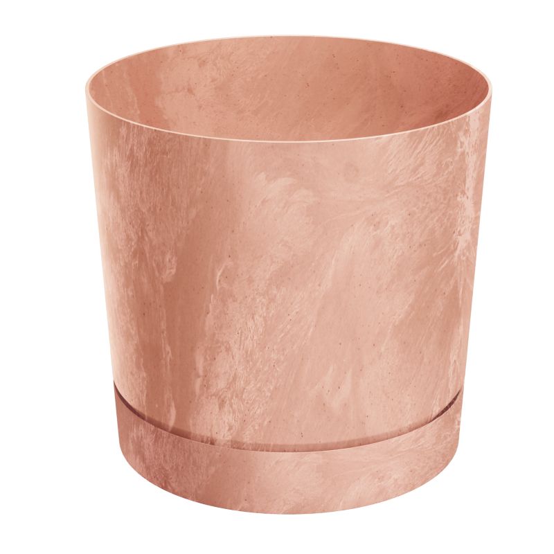Doniczka Prosperplast Tubo P Beton Effect 30 cm terakota