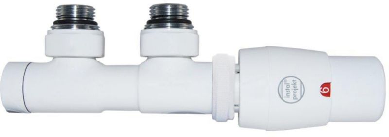 Zestaw termostatyczny zespolony Instal-Projekt biały prawy