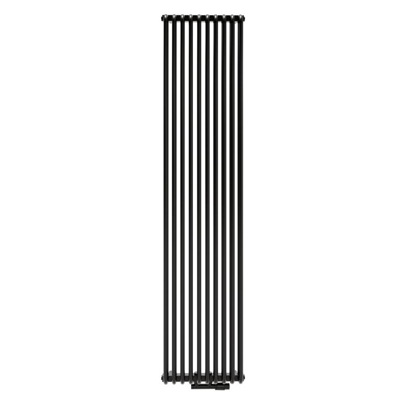 Grzejnik dekoracyjny Luxrad Stark 180 x 40 cm czarny