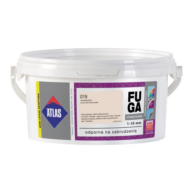 Fuga epoksydowa Atlas 019 jasny beż 2 kg