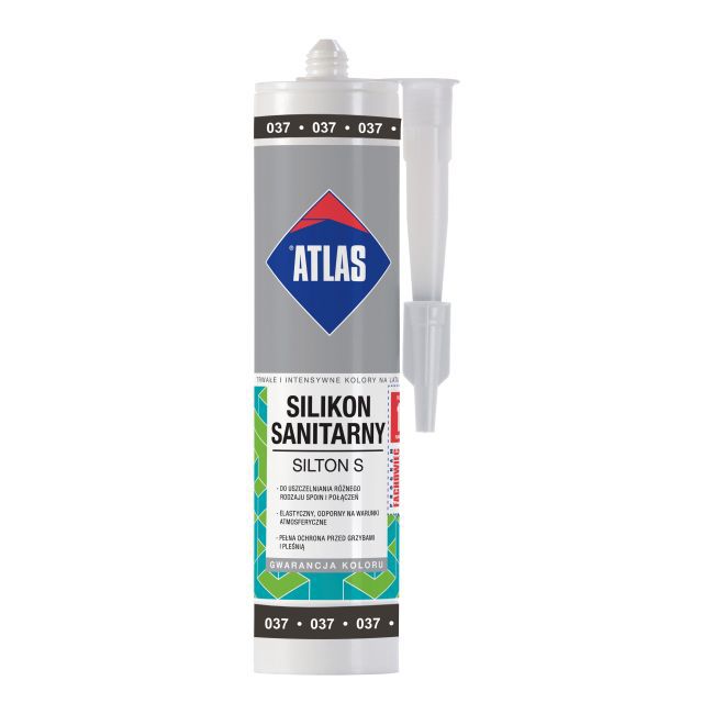 Silikon Atlas 037 grafitowy 280 ml