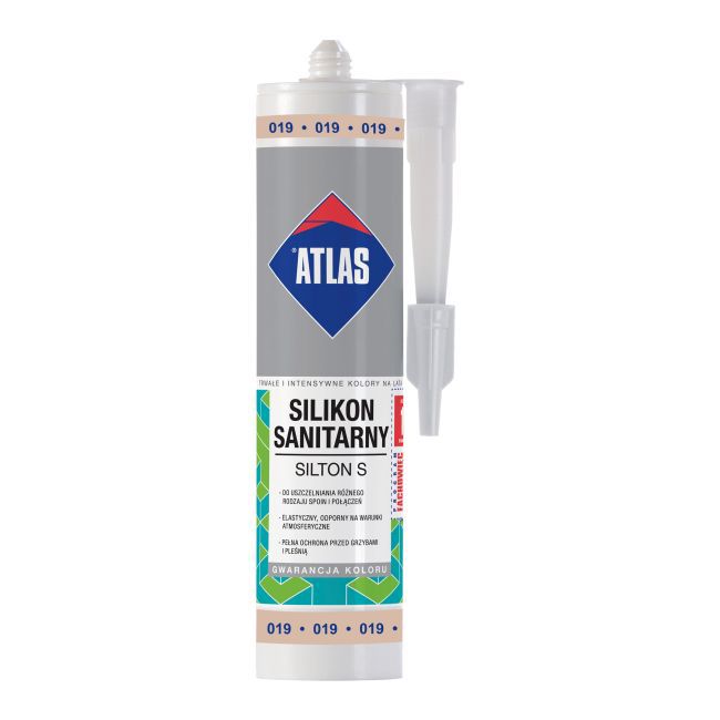 Silikon Atlas 019 jasny beż 280 ml