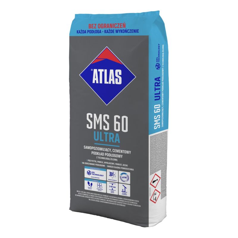 Wylewka samopoziomująca Atlas SMS 60 Ultra 25 kg
