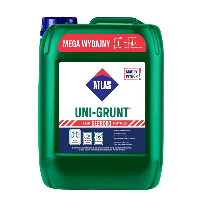 Grunt głęboko penetrujący Atlas Uni-Grunt 20 kg