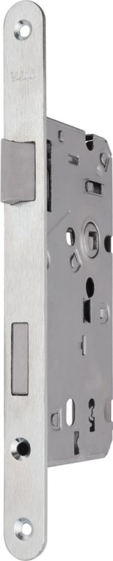 Zamek wpuszczany Yeti na klucz lewy 72/55 220 mm biały