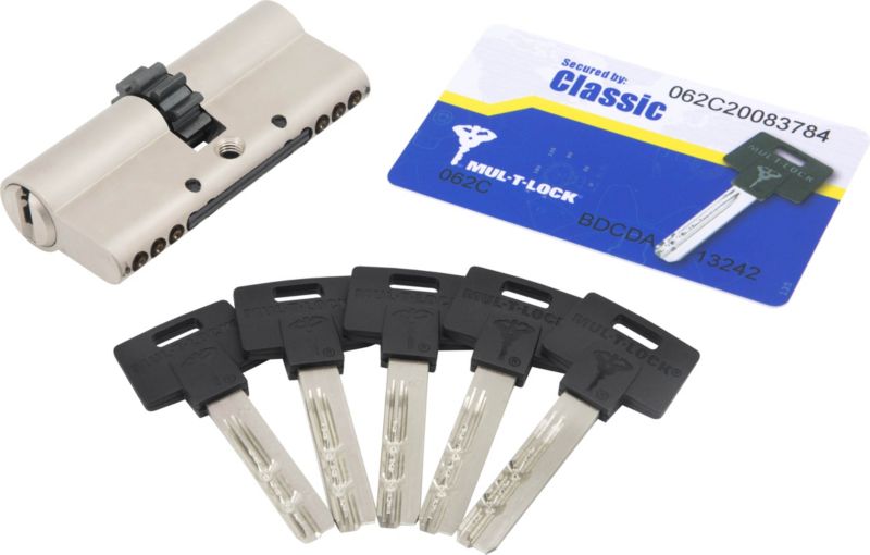 Wkładka Mul-T-Lock Classic 31 x 45Z mm satyna