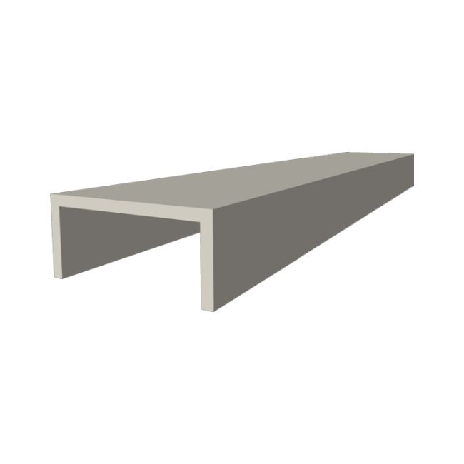 Ceownik Valcomp 18 x 3000 mm srebrny