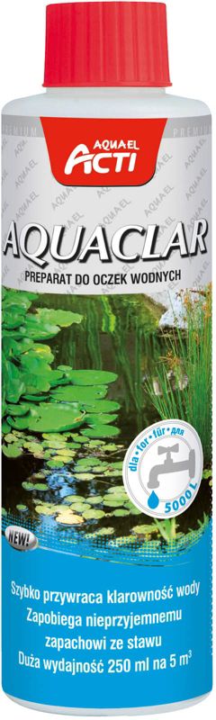 Aquael Środek Acti Pond Aquaclar 250 ml