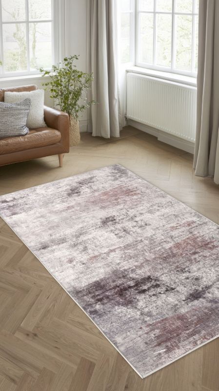 Dywan Indavo Stamp melanż 80 x 140 cm beżowy