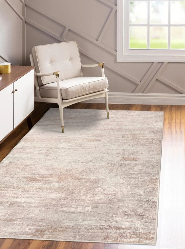 Dywan Indavo Stamp melanż ivory 80 x 140 cm