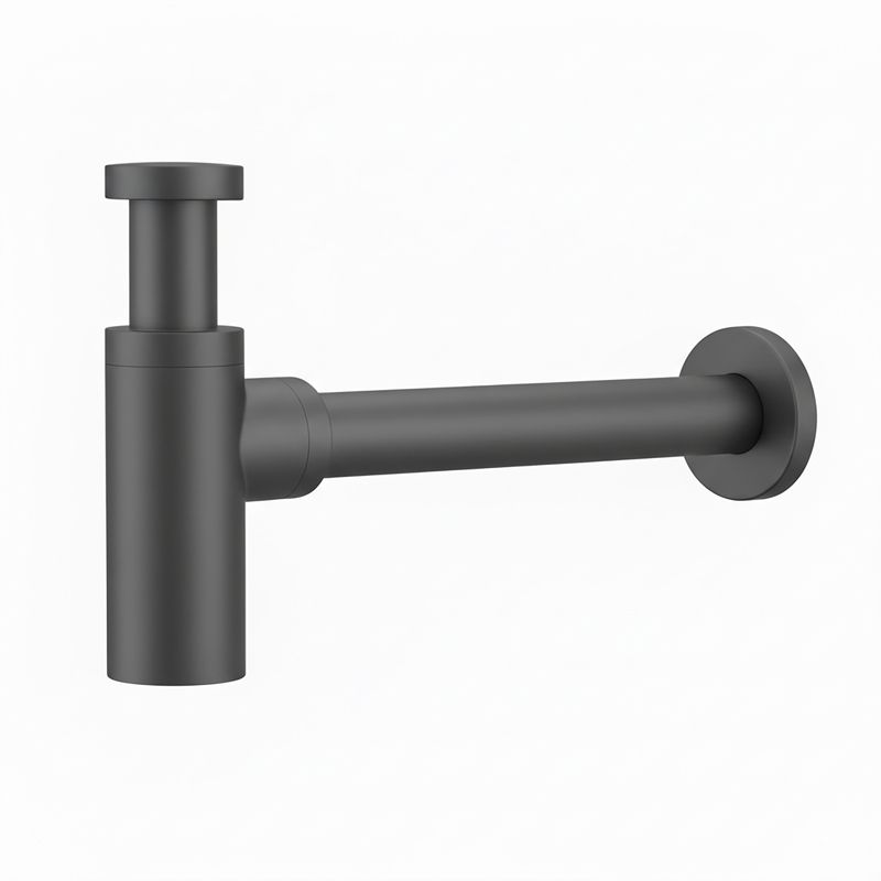 Półsyfon do umywalki Hytti Fluxio gun metal