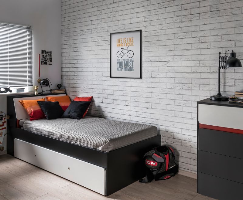 Panel ścienny PCV Vilo Motivo 250/D loft brick