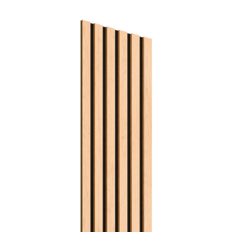 Panel lamelowy ścienny OK WALL MDF 265 x 30 cm czarny / dąb saragosa