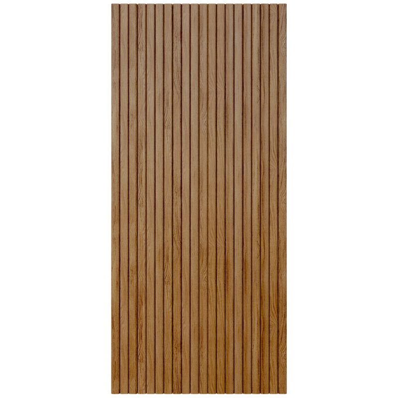 Panel lamelowy ścienny OK WALL MDF 90 x 40 cm czarny / akacja